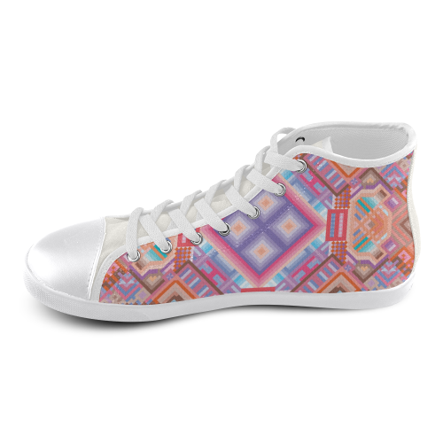 Researcher High Top Canvas Kid's Shoes (Model 002)