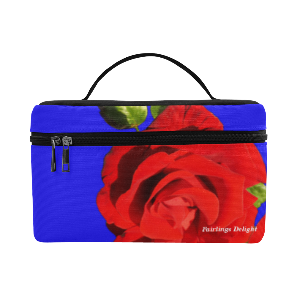 Fairlings Delight's Floral Luxury Collection- Red Rose Lunch Bag/Large 53086a12 Lunch Bag/Large (Model 1658)