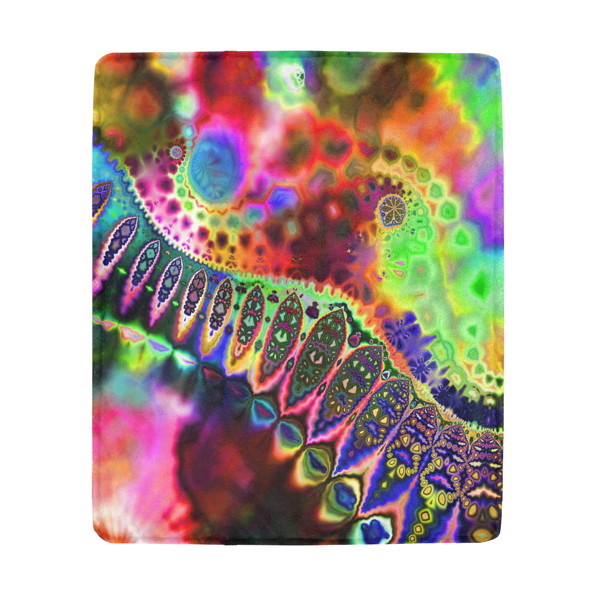 Rainbow Slide Ultra-Soft Micro Fleece Blanket 50"x60"