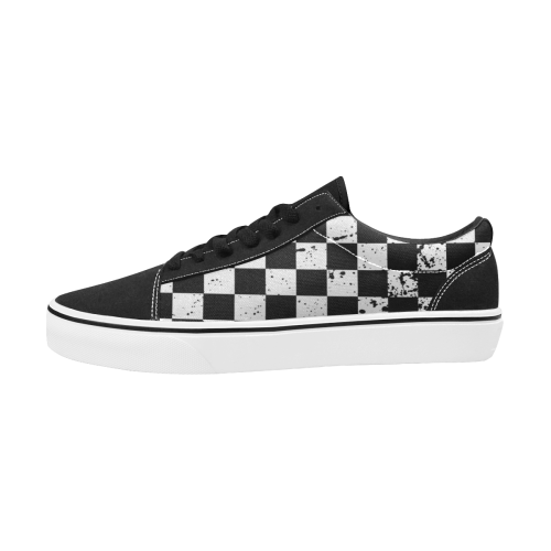 skate chess002 Women's Low Top Skateboarding Shoes (Model E001-2)