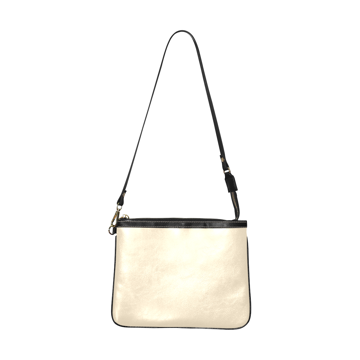 color blanched almond Small Shoulder Bag (Model 1710)