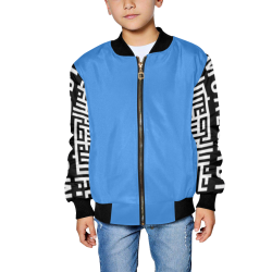 M1 Kids' All Over Print Bomber Jacket (Model H40)