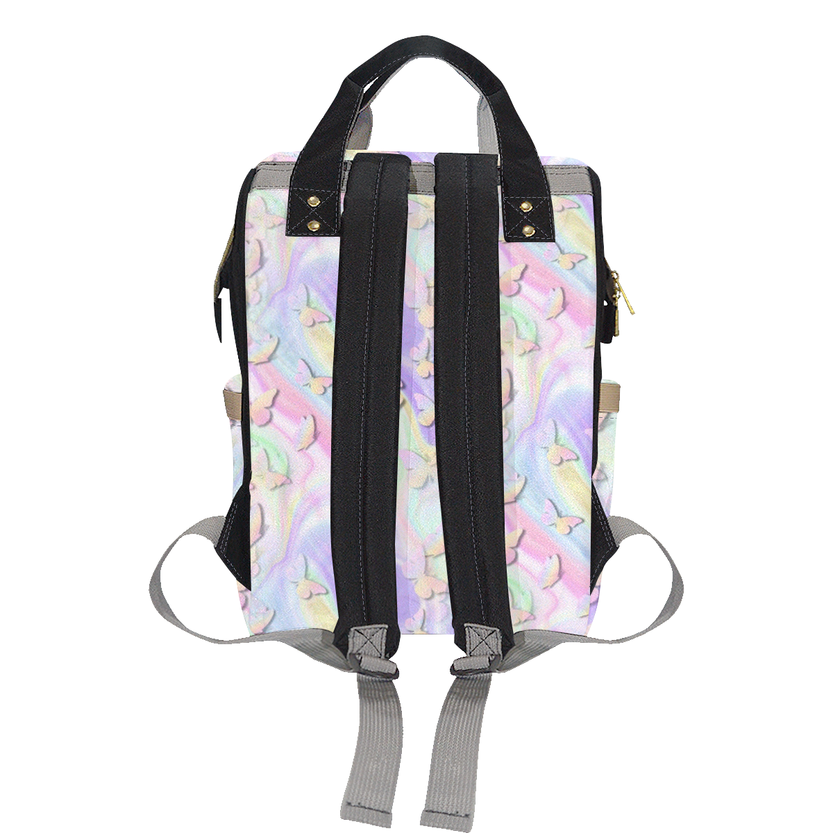 butterflyrainbowz Multi-Function Diaper Backpack/Diaper Bag (Model 1688)