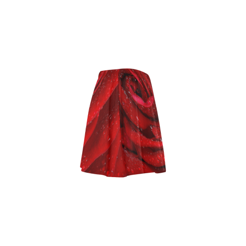 Red rosa Mini Skating Skirt (Model D36)