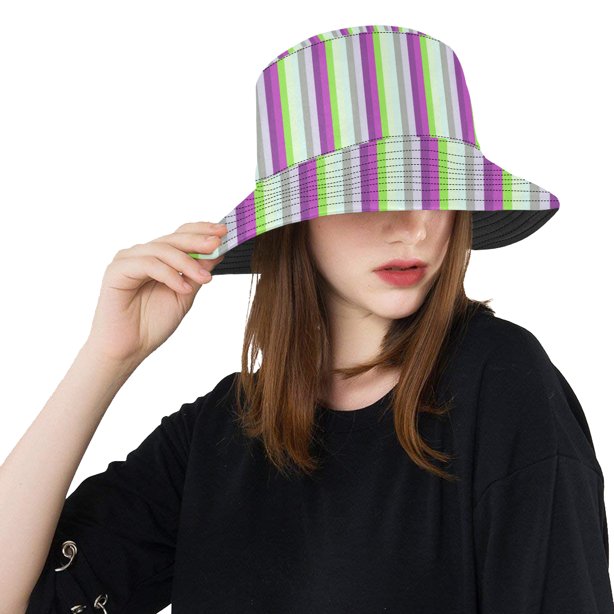 Fun Stripes 4 All Over Print Bucket Hat