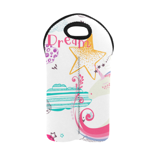 Unicorn Dream 2-Bottle Neoprene Wine Bag