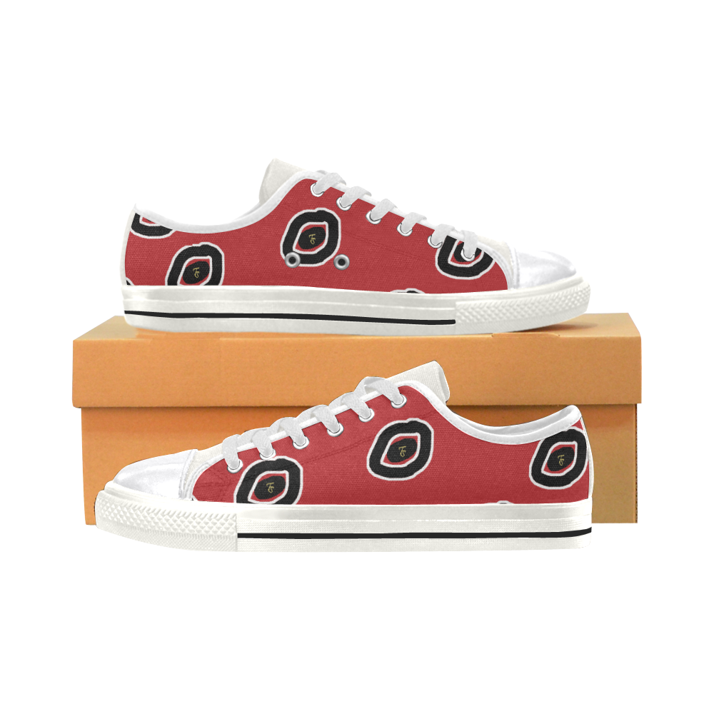 Red Signature Women's Classic Canvas Shoes (Model 018)
