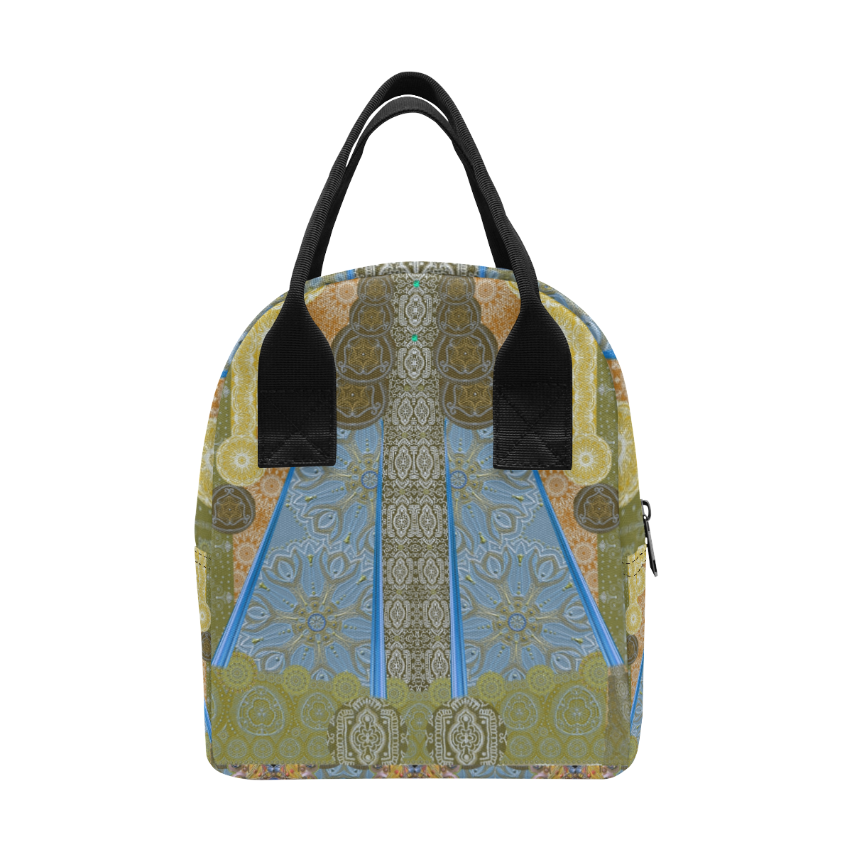 arabesques dore Zipper Lunch Bag (Model 1689)