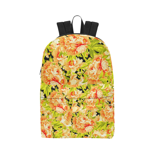 Colorful Flower Pattern Unisex Classic Backpack (Model 1673)