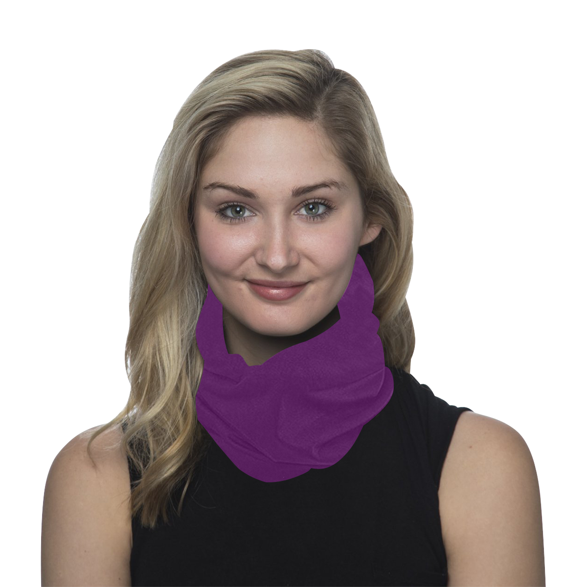 Purple Passion Solid Colored Multifunctional Headwear
