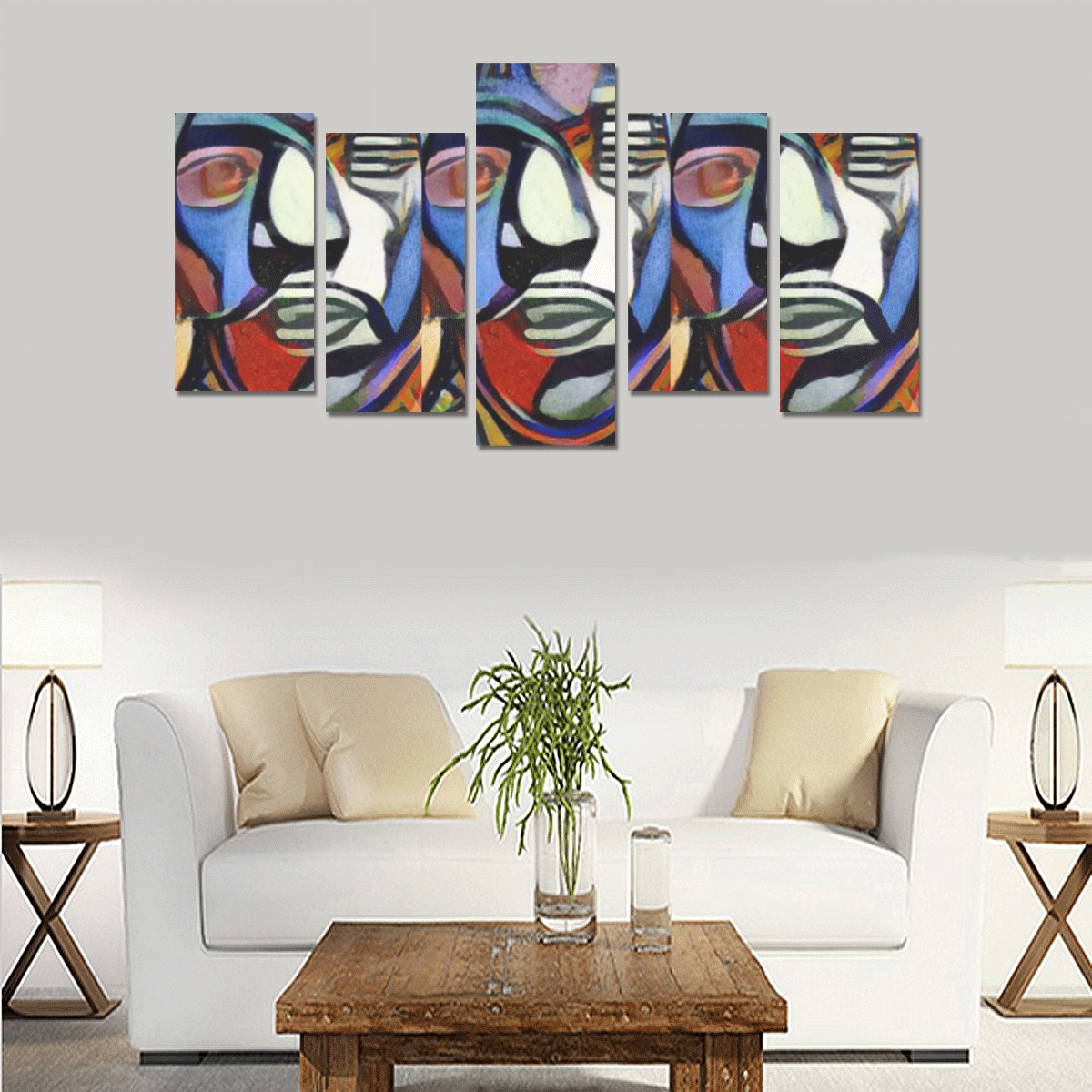 Think Outside the Box Canvas Print Sets E (No Frame)