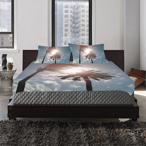 Sun In Your Palms 3-Piece Bedding Set