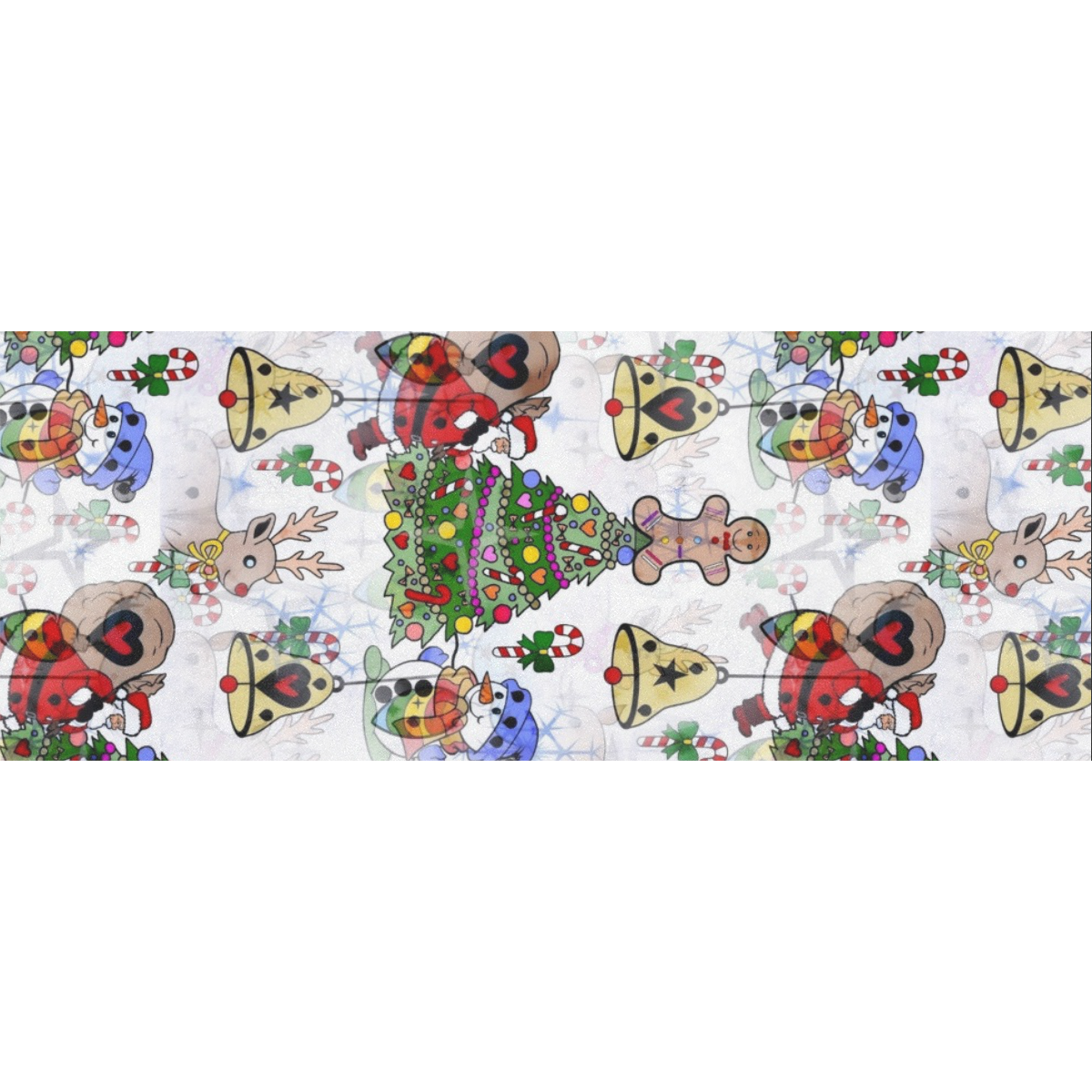 Christmas by Nico Bielow Gift Wrapping Paper 58"x 23" (3 Rolls)