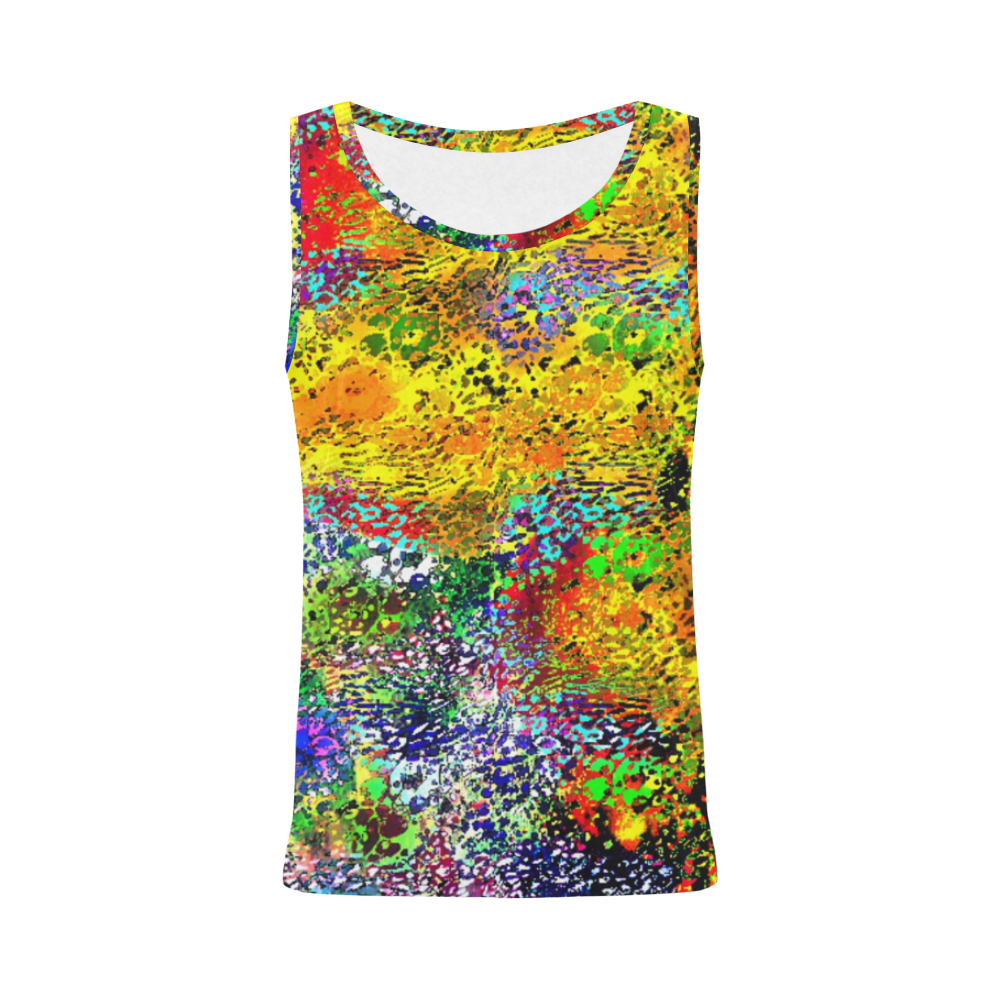 Wild Print All Over Print Tank Top for Women (Model T43)