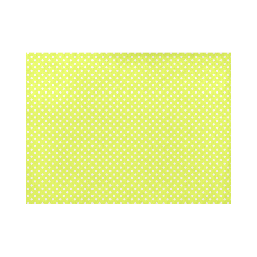 Yellow polka dots Placemat 14’’ x 19’’ (Set of 2)