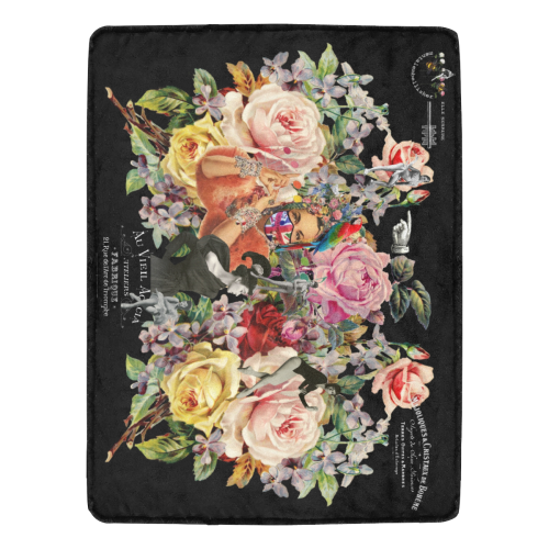 Nuit des Roses 2020 Ultra-Soft Micro Fleece Blanket 60"x80"