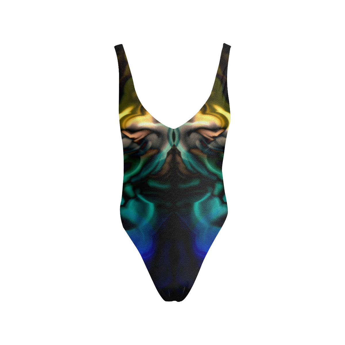Paranoid Sexy Low Back One-Piece Swimsuit (Model S09)