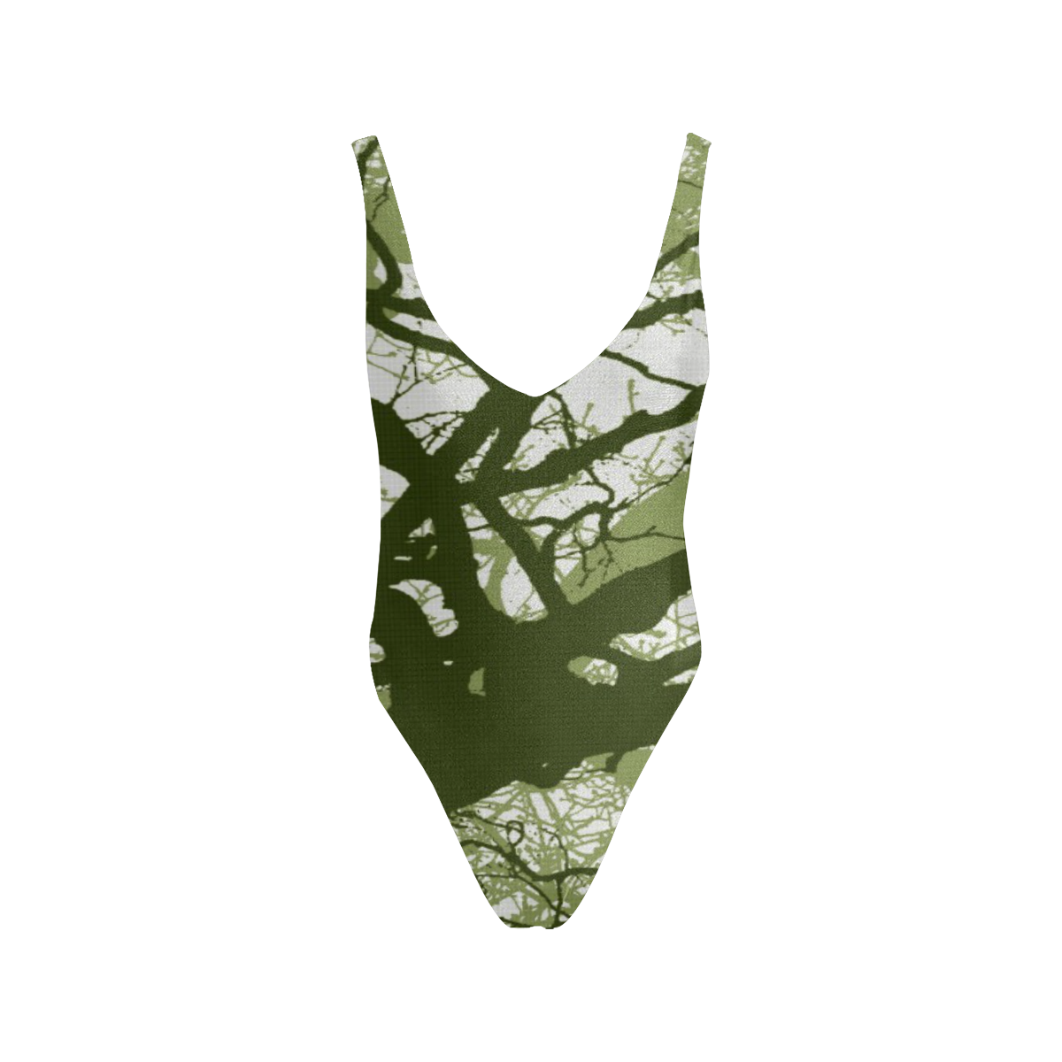 INTO THE FOREST 11 Sexy Low Back One-Piece Swimsuit (Model S09)