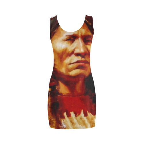 Native American Medea Vest Dress (Model D06)