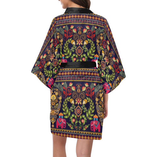 Indian Seamless Pattern 1 Kimono Robe