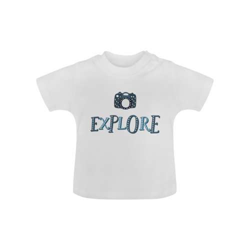 Explore 'Camera' Baby Classic T-Shirt (Model T30)