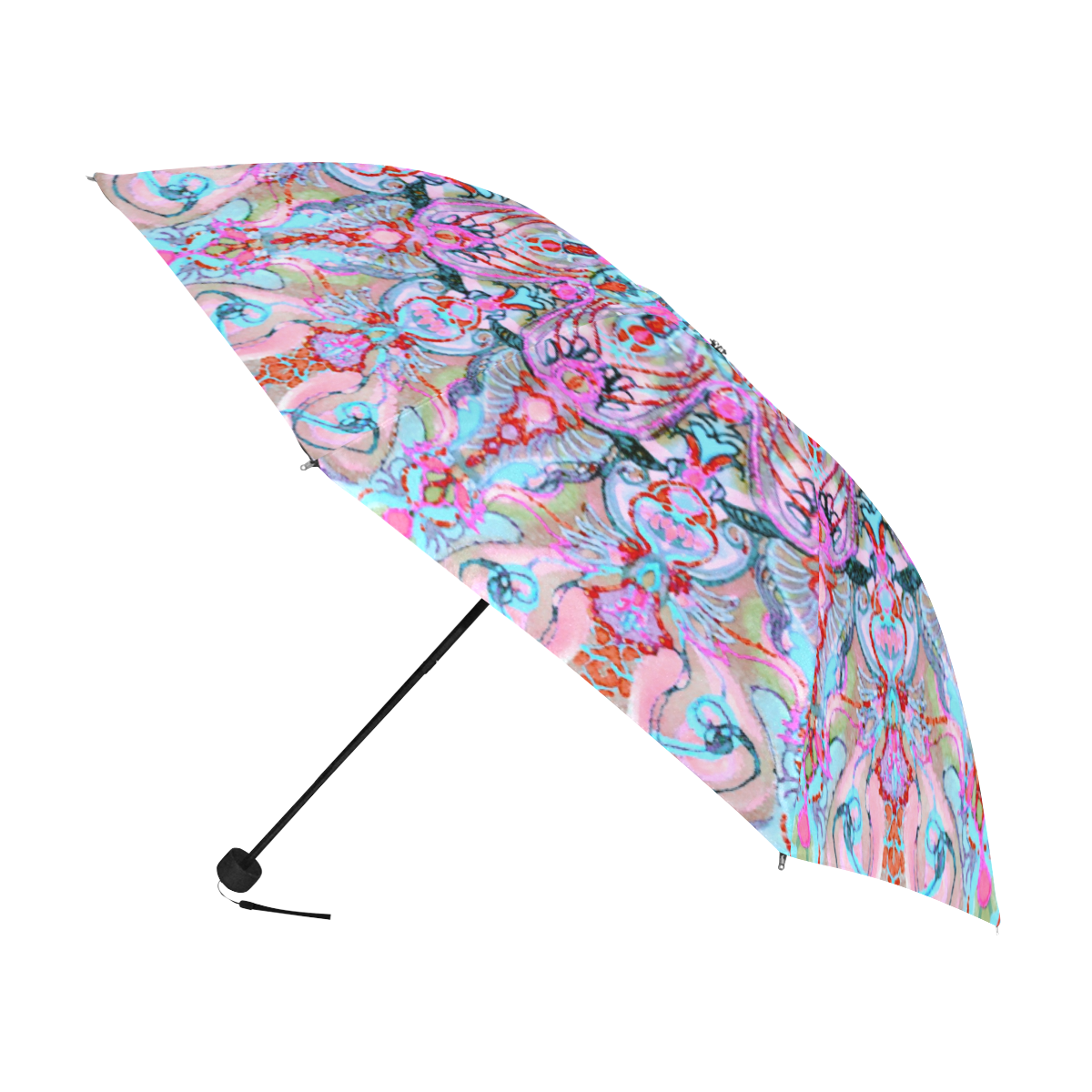 mandala 3 Anti-UV Foldable Umbrella (U08)