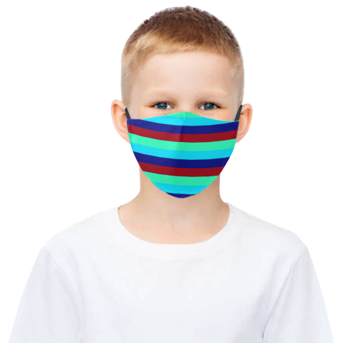 Caribbean Island 3D Mouth Mask with Drawstring (60 Filters Included) (Model M04) (Non-medical Products)
