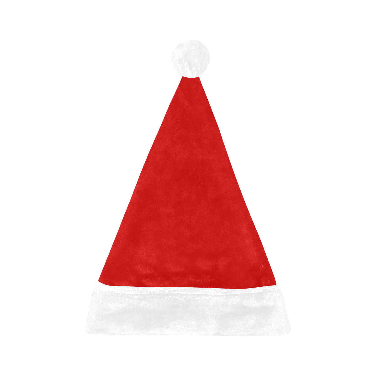 Holiday Bright Red and White Santa Hat