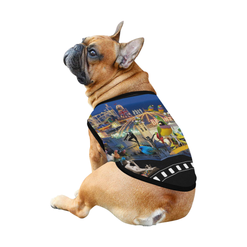 Welcome to Brighton All Over Print Pet Tank Top