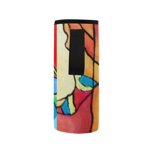 ABSTRACT Neoprene Water Bottle Pouch/Medium