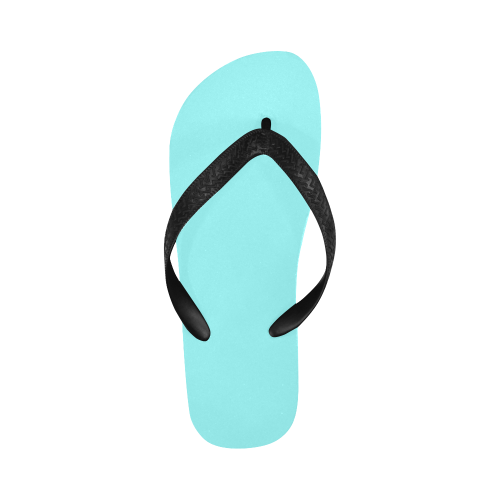 color ice blue Flip Flops for Men/Women (Model 040)