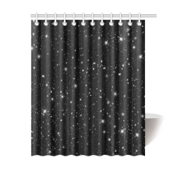 Stars in the Universe Shower Curtain 60"x72"