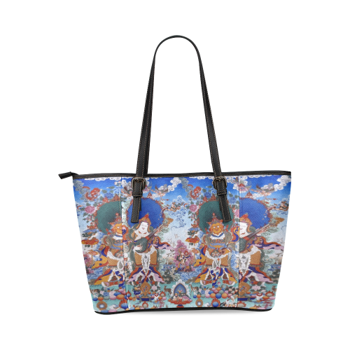 Four Heavenly Kings, by Ivan Venerucci Italian Style Leather Tote Bag/Small (Model 1640)