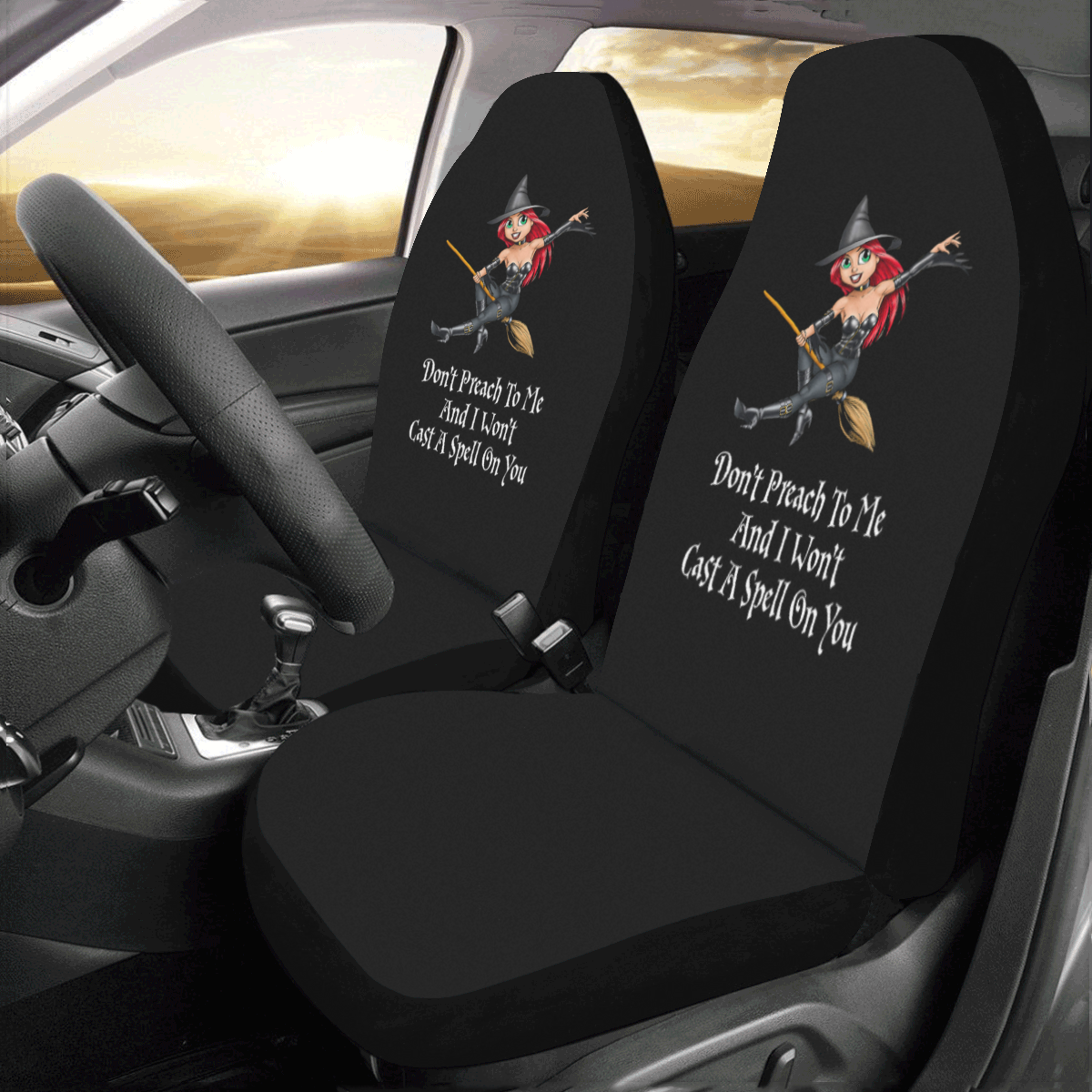 Cast A Spell On You Car Seat Covers (Set of 2)