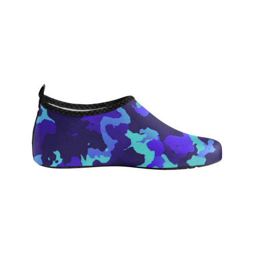 new modern camouflage D by JamColors Kids' Slip-On Water Shoes (Model 056)