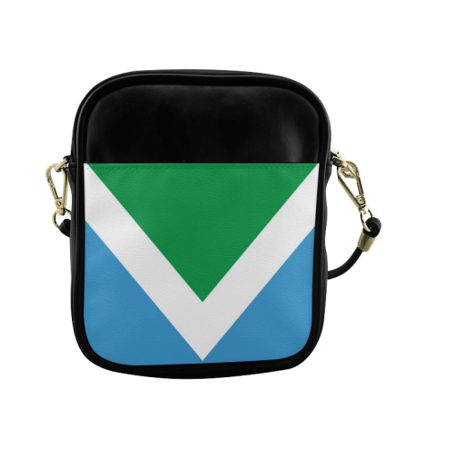 Vegan Flag Sling Bag (Model 1627)
