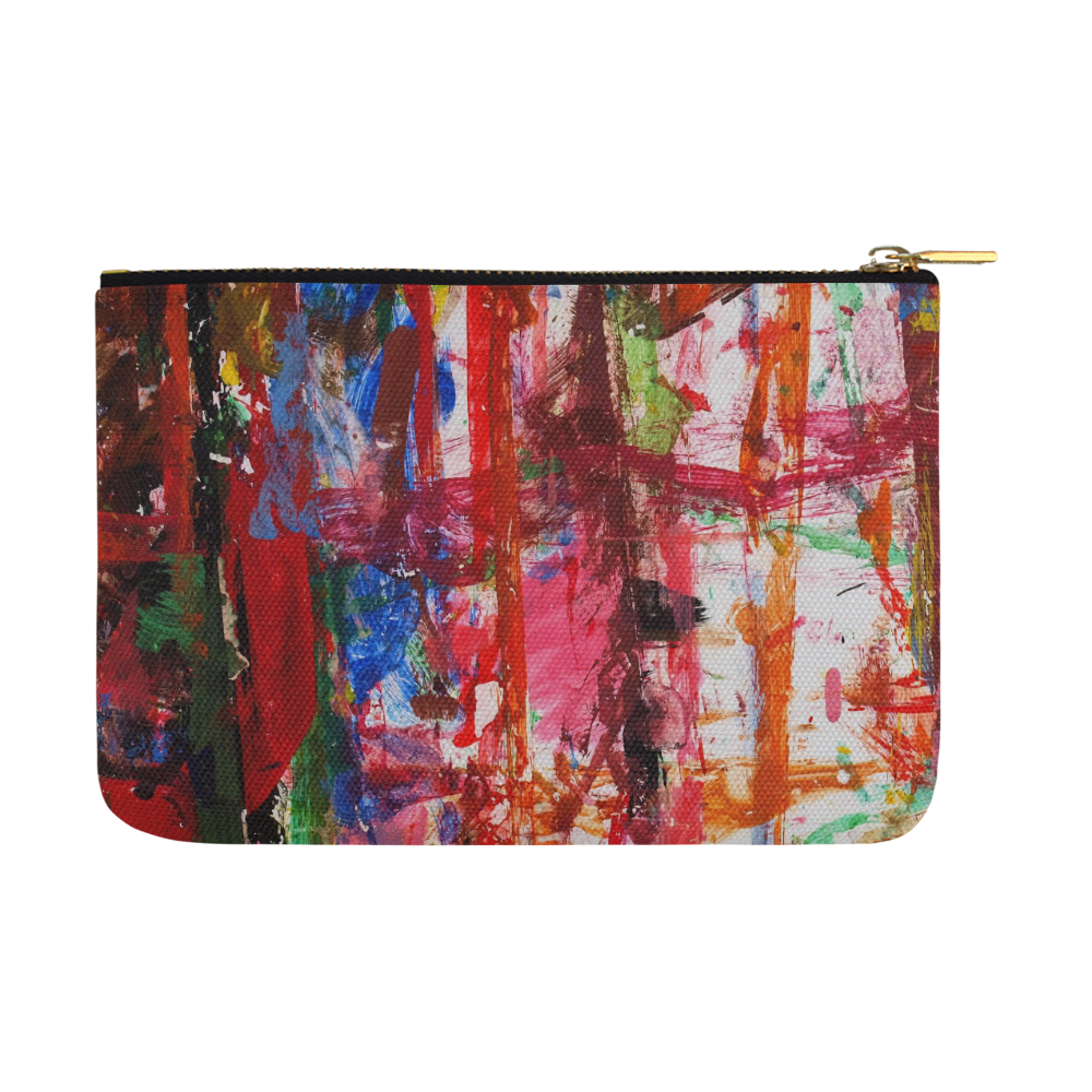 Paint on a white background Carry-All Pouch 12.5''x8.5''