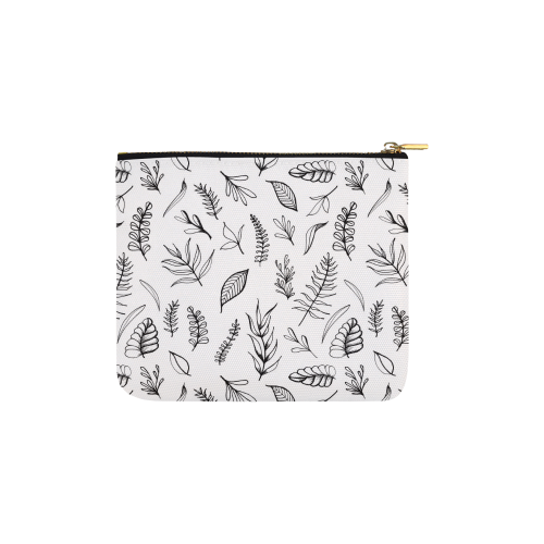 DANCING LEAVES Carry-All Pouch 6''x5''