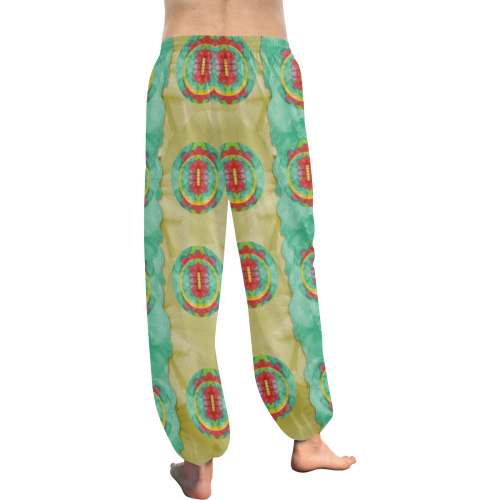 peace will be in fantasy flowers with love Women's All Over Print Harem Pants (Model L18)