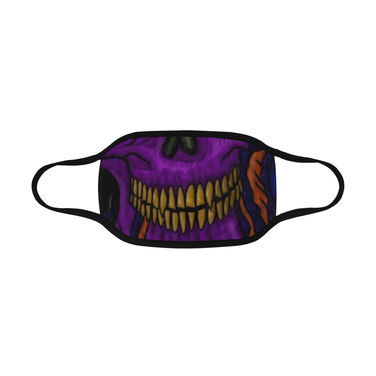 Funny Funky Sugar Skull Mouth Mask