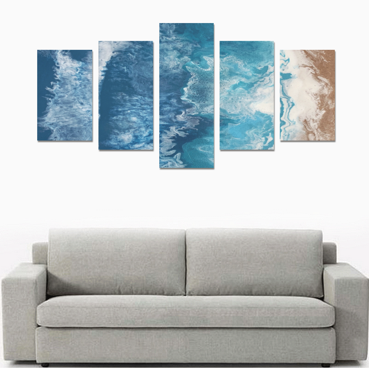 ocean2 Canvas Print Sets C (No Frame)