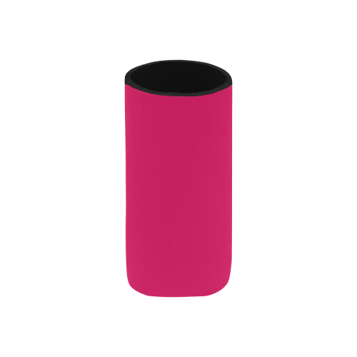 color ruby Neoprene Can Cooler 5" x 2.3" dia.