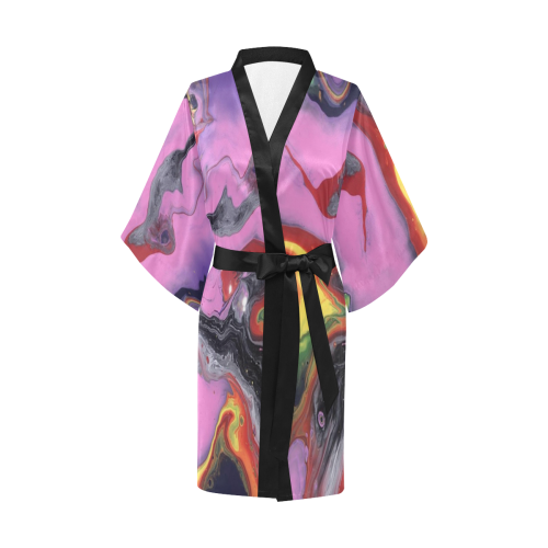 Pretty In Pink Kimono Robe