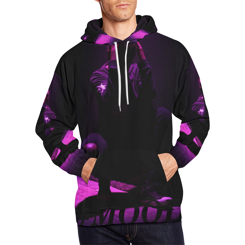 #MOOD HOODIE All Over Print Hoodie for Men (USA Size) (Model H13)