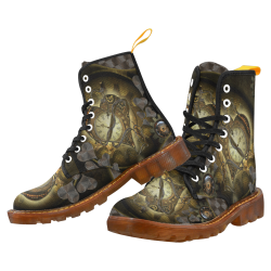 Awesome steampunk heart Martin Boots For Men Model 1203H