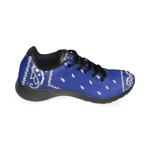 KERCHIEF PATTERN BLUE Women’s Running Shoes (Model 020)