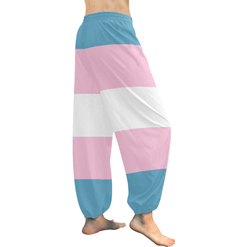 Transgender Flag Women's All Over Print Harem Pants (Model L18)