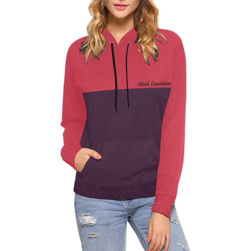 357 All Over Print Hoodie for Women (USA Size) (Model H13)