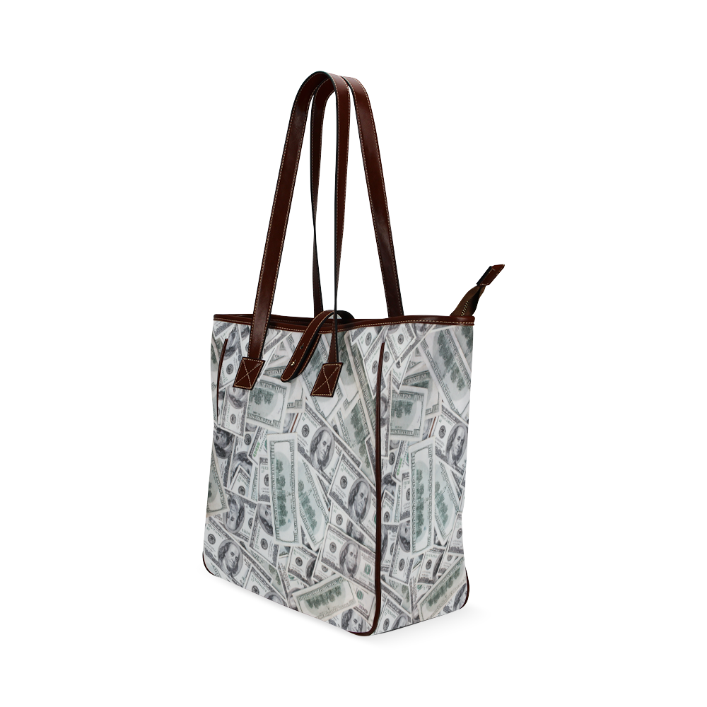 Cash Money / Hundred Dollar Bills Classic Tote Bag (Model 1644)