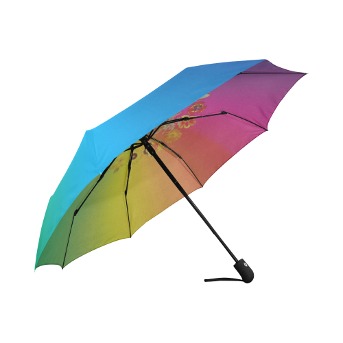 A Rainbow Day Auto-Foldable Umbrella (Model U04)